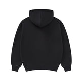 kids zip hoodie black