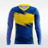 Warm Light - Customized Men's Sublimated Long Sleeve Soccer Jersey