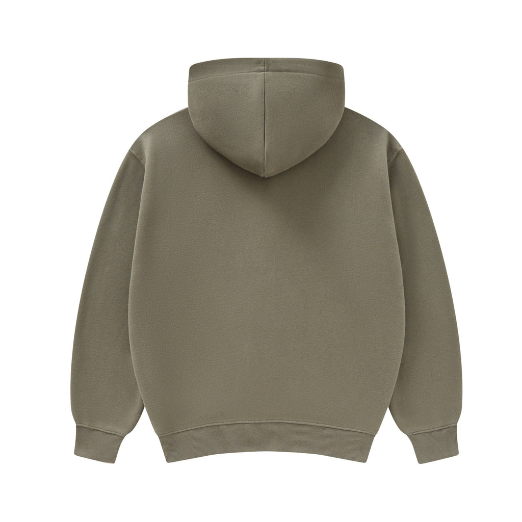 grey camel kids zip hoodie