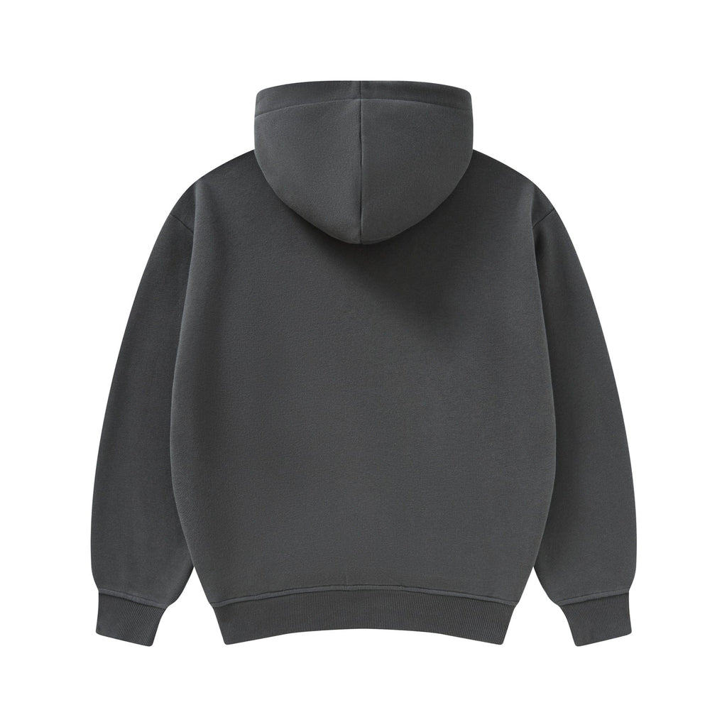 kids hoodie carbon grey