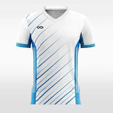 blue mens sublimated soccer jersey