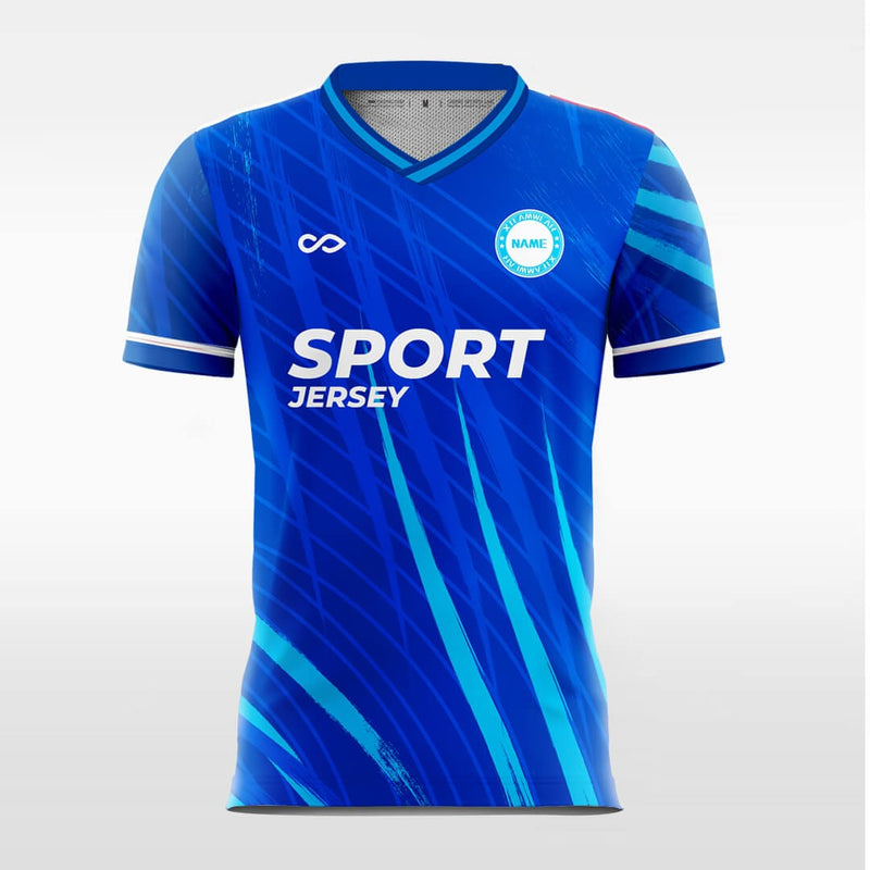 Blue Soccer Jerseys & Football Shirts Design for Team Online-XTeamwear