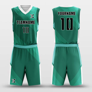 Bamboo Shoots - Customized Basketball Jersey Set Sublimated BK160608S