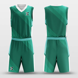 Bamboo Shoots - Customized Basketball Jersey Set Sublimated BK160608S