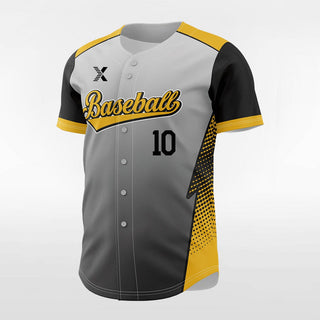 Batman - Customized Men's Sublimated Button Down Baseball Jersey