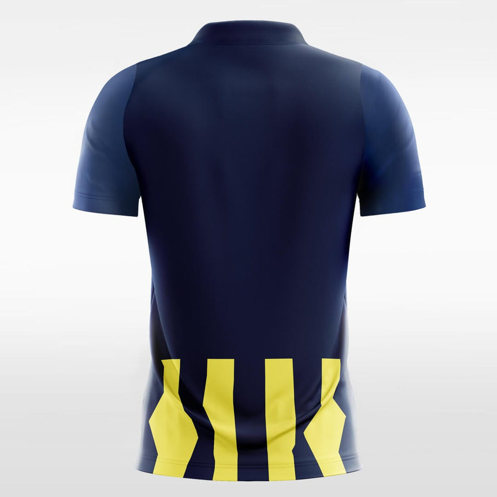 Men Navy Blue Soccer Jersey