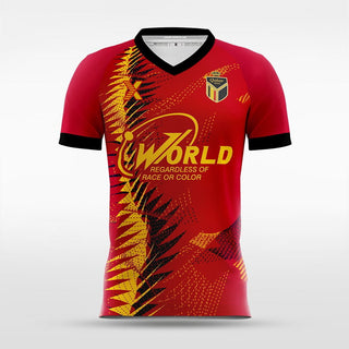 Belgium - Customized Men's Sublimated Soccer Jersey