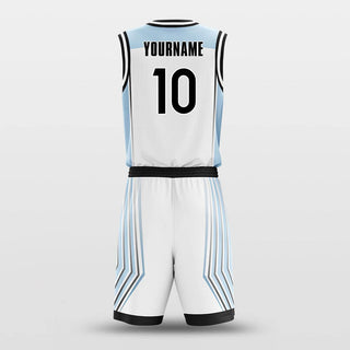 Blue speed - Customized Basketball Jersey Set Sublimated