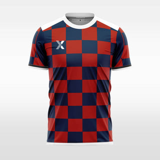 Checkerboard- Custom Soccer Jersey for Men Sublimation