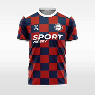 Checkerboard- Custom Soccer Jersey for Men Sublimation