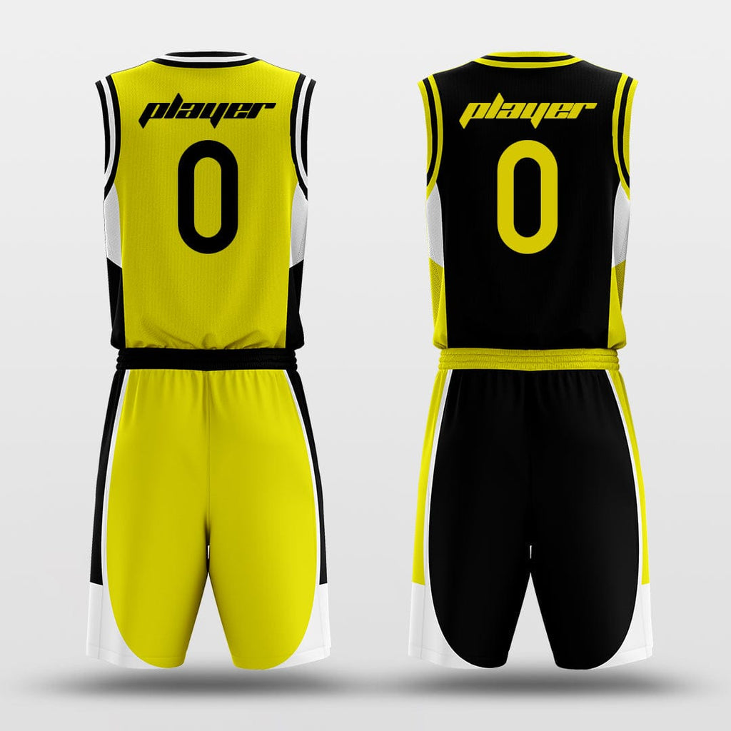 yellow and black jersey basketball