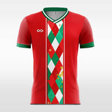 Christmas classic sleeve soccer jersey