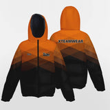 Continent orange Winter Jacket for Team