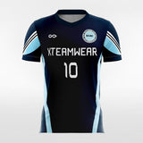 Dark Blue team soccer jersey for women