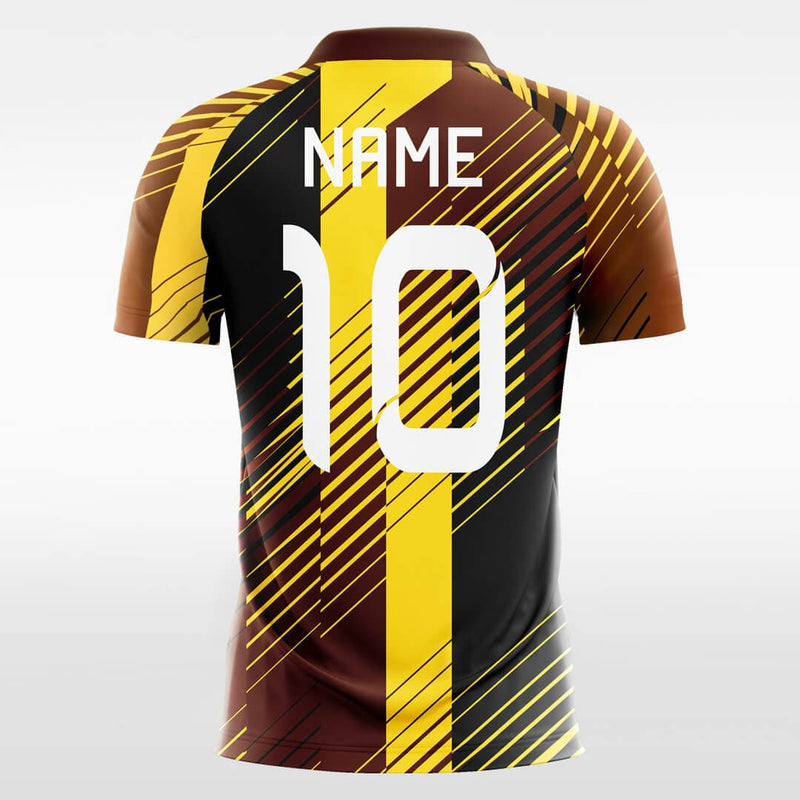 Color Gold Soccer Jerseys Custom Design Online for Sale Bulk-XTeamwear