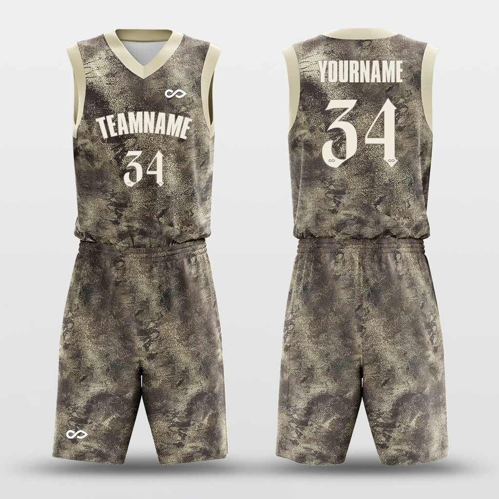 Camouflage - Custom Reversible Sublimated Basketball Jersey Set-XTeamwear