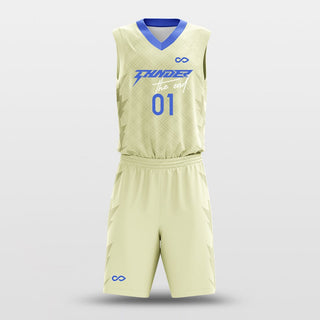 Yellow basketball uniform