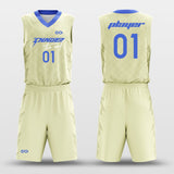 yellow basketball uniform design