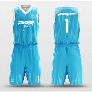 Drizzle - Custom Sublimated Basketball Jersey Set