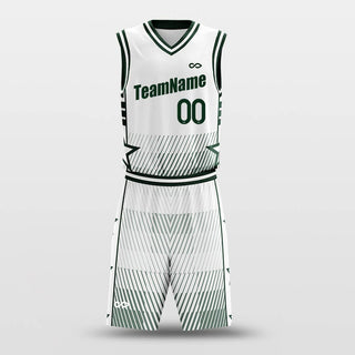    Energy increment greeen custom basketball jersey