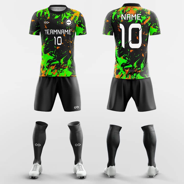 florescent hurricane soccer jersey