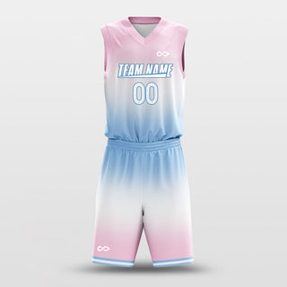 gradient basketball jersey set