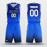 gradient blue basketball jersey
