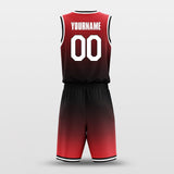 gradual flame basketball jersey