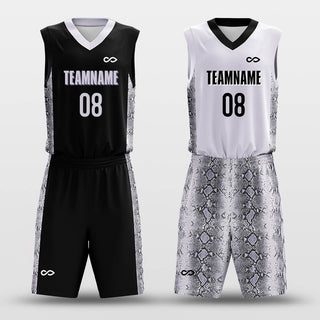 grey snake basketball jersey