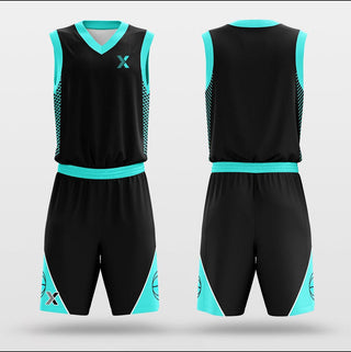 Ice Cream Black- Customized Basketball Jersey Design for Team