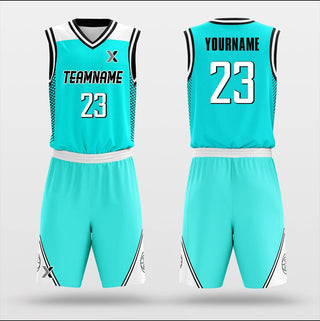 Ice Cream Blue - Customized Basketball Jersey Design for Team