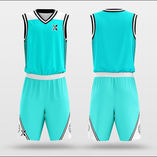 Ice Cream Blue - Customized Basketball Jersey Design for Team