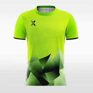 Iceberg - Customized Men's Fluorescent Sublimated Soccer Jersey