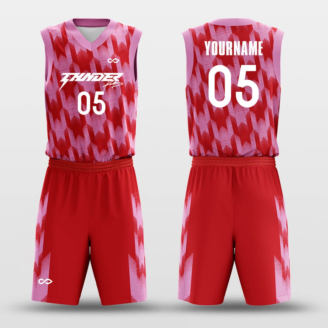Burning - Customized Reversible Sublimated Basketball Set-XTeamwear