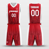 Mosaic basketball jersey set