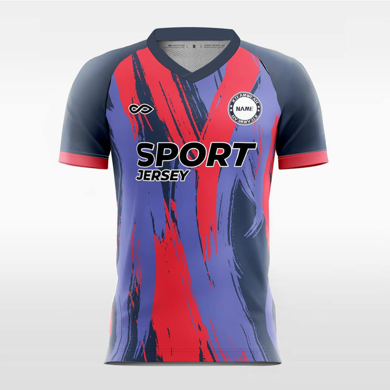 Cardinal-Customized Men's Sublimated Soccer Jersey Design-XTeamwear