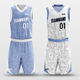 Paper Airplane - Customized Reversible Basketball Jersey Set Design