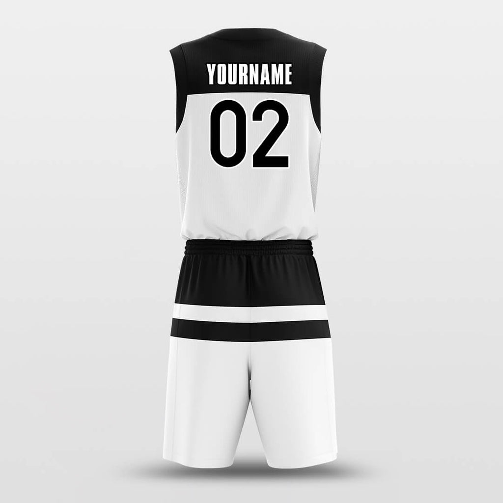 parallel black basketball jersey
