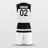 parallel black basketball jersey