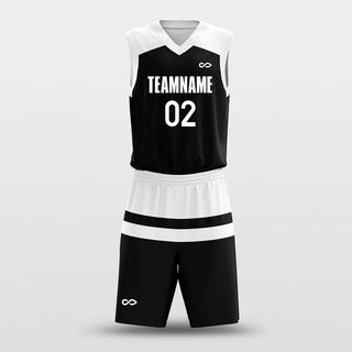 parallel white basketball jersey