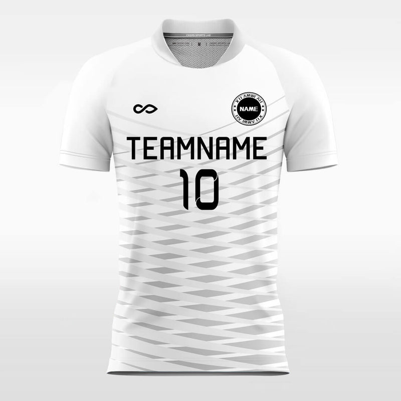 Rock - Custom Soccer Jersey for Men Sublimation White-XTeamwear