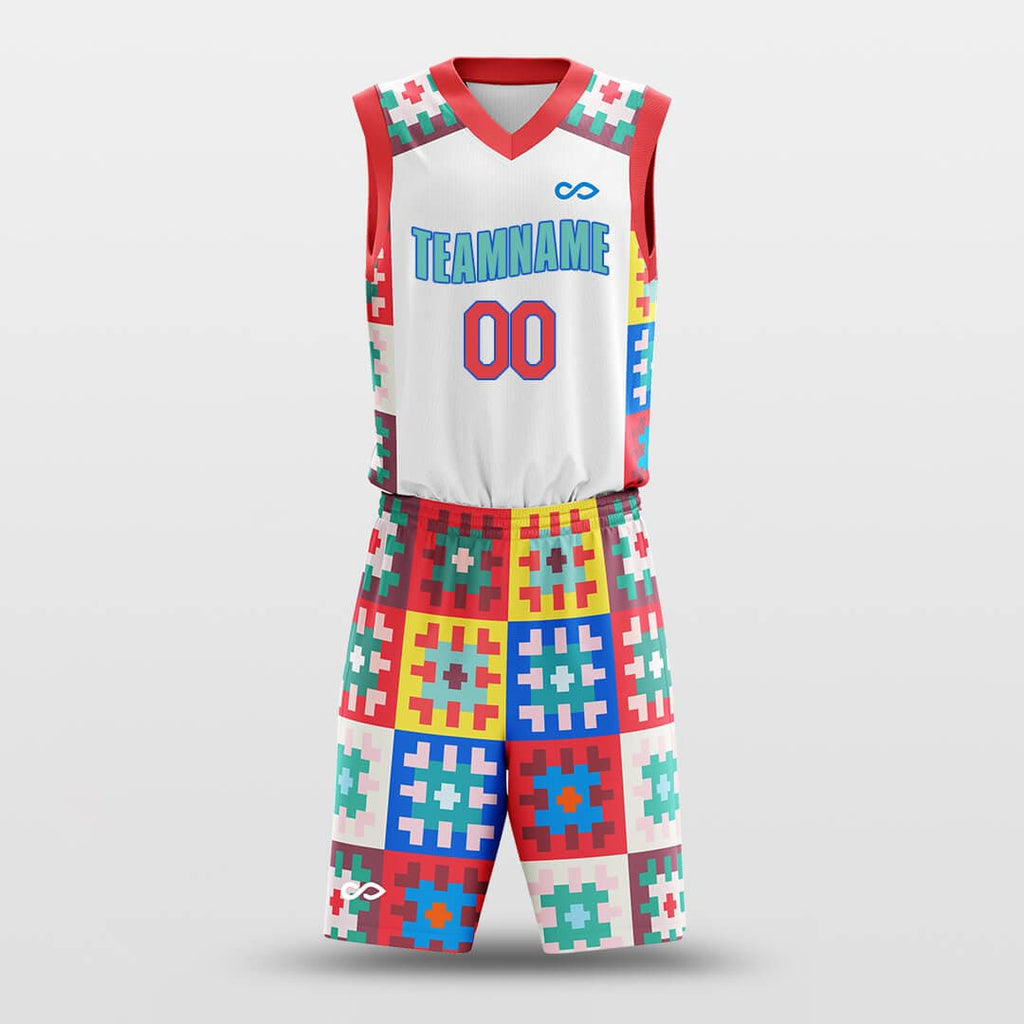 Rubik_s cube  basketball jersey  set