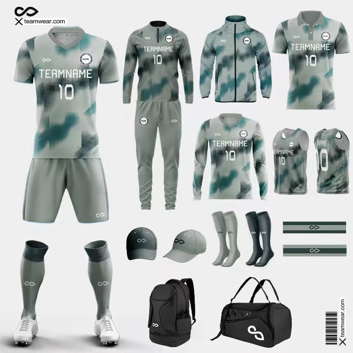 Sky - Custom Soccer Jerseys Kit Sublimated Design-XTeamwear