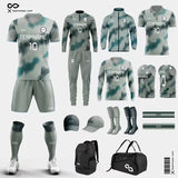 Steam soccer uniform package