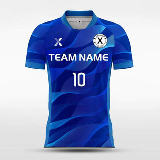 Streamer - Customized Men's Sublimated Soccer Jersey