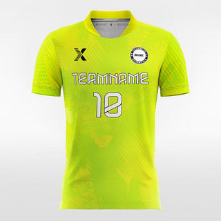 Tiger - Customized Men's Fluorescent Sublimated Soccer Jersey