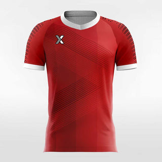 Zig Zag - Männer Fußballtrikot Sublimiert