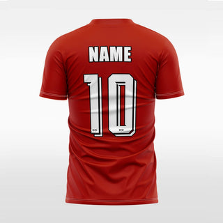 aeolus custom soccer jersey red sublimation