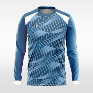 aeolus men sublimated long sleeve soccer jersey