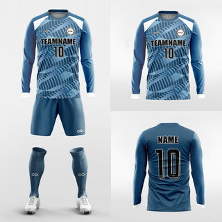 aeolus sublimated long sleeve football kit